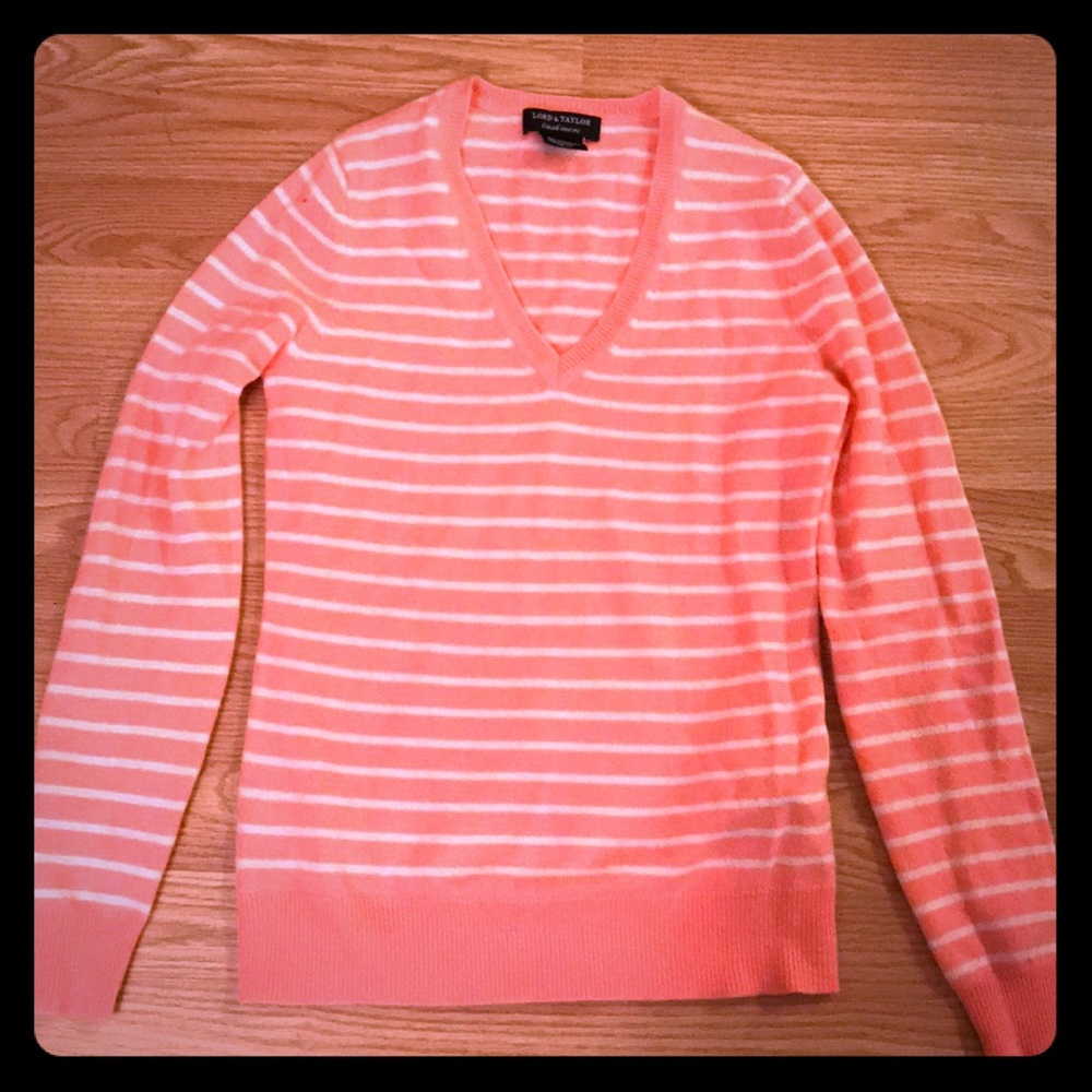 Lord and Taylor 100% cashmere sweater. Never worn